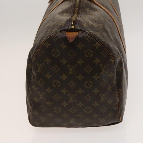 LOUIS VUITTON Monogram Keepall 55 Boston Bag M41424 LV Auth 120995 - Picture 4 of 16